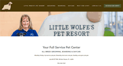 Desktop Screenshot of littlewolfes.com